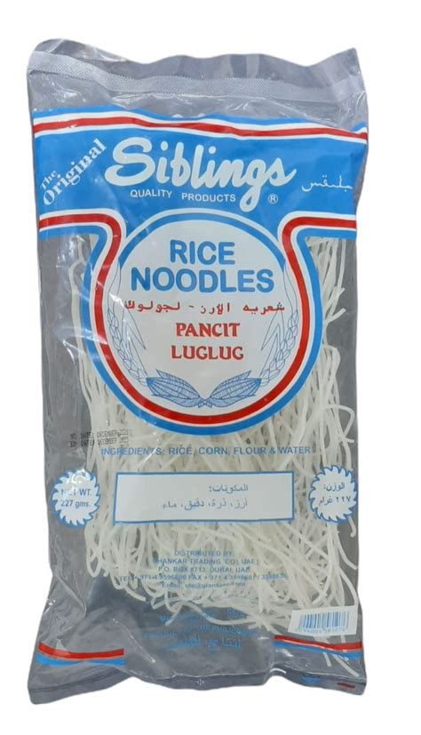 Buy Siblings Rice Noodles Pancit Luglug G Online In Uae Talabat Uae