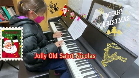 Chloe Tried Very Hard Christmas Song Jolly Old Saint Nicolas