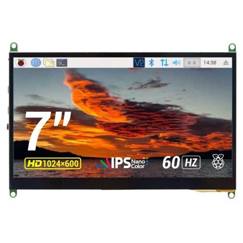 UCTRONICS 7 Inch Touch Screen For Raspberry Pi 1024 X 600 Buy In