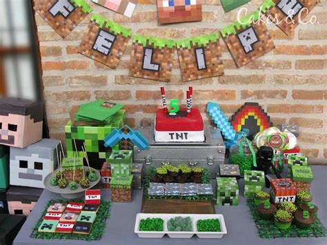 Kara S Party Ideas TNT Minecraft Birthday Party Kara S Party Ideas