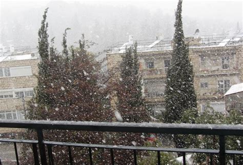 Snow in Jerusalem – The Real Jerusalem Streets