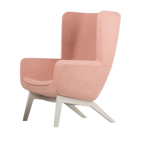 Arca Pink Lounge Armchair True Artemest