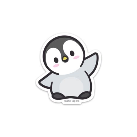 The Penguin Sticker Cute Stickers Aesthetic Stickers Cute Laptop