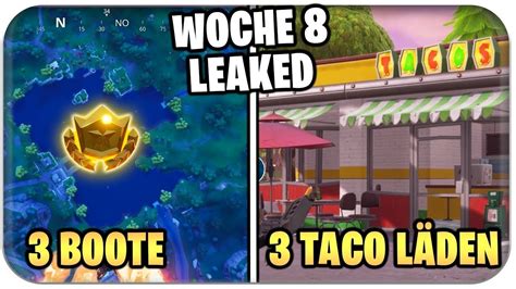 🗺️🌟📍 Suche Zwischen 3 Boote Schatz 🌮 Taco LÄden Finden Fortnite