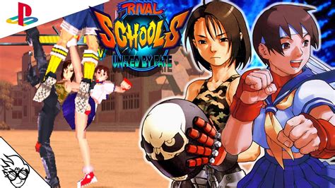 Rival Schools United By Fate Ps1 1997 Sakura Kasugano Akira