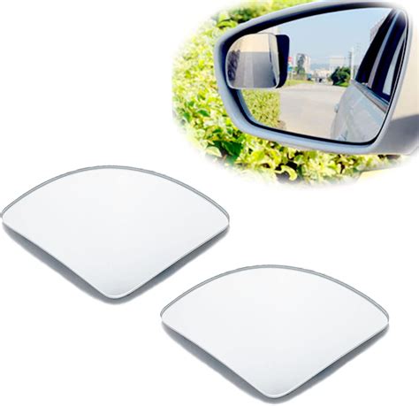 Amazon Cueclue Pcs Car Blind Spot Mirror Hd Glass Frameless