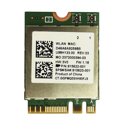 Realtek RTL8822BE 802 11AC WiFi Bluetooth4 1 NGFF Wireless WLAN Card