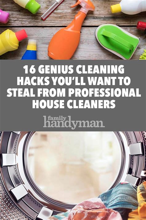 16 Genius Cleaning Hacks Youll Want To Steal From Professional House