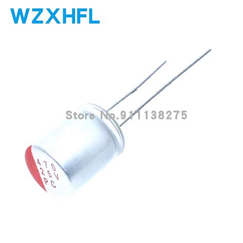 10Pcs DIP Solid Electrolytic Capacitor 25V 47UF 100UF 220UF 270UF 330UF