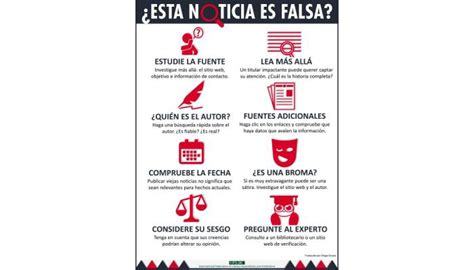 Ccb Infografía De Ifla Sobre Cómo Detectar Noticias Falsas