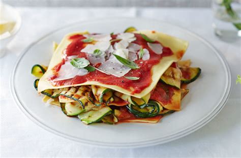 Courgette And Tomato Open Lasagne Tesco Real Food