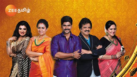 Zee Tamil Serial Names List & schedule Today