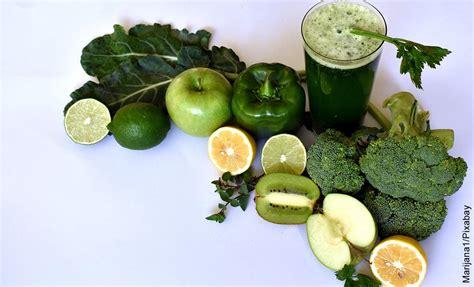 Jugo Verde Receta Ideal Para Nutrirse Y Cuidarse Vibra