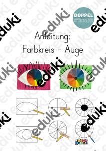 Anleitung Auge Mit Dem Farbkreis Nach Itten Unterrichtsmaterial Im