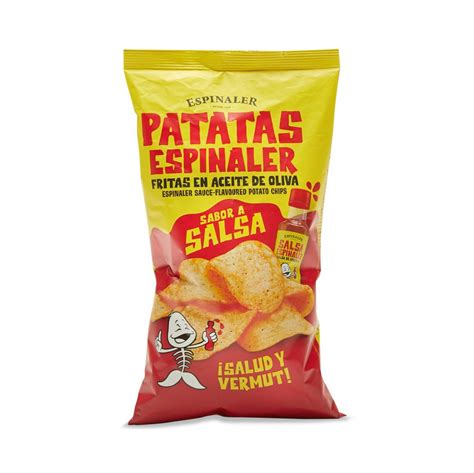 Patatas Fritas Sabor Salsa En Aceite De Oliva Espinaler G