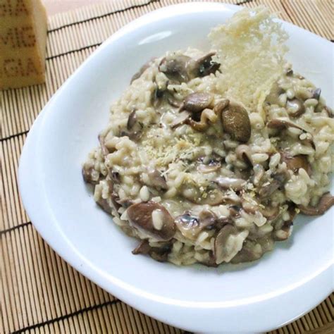 Risotto de Champiñones Receta ekilu