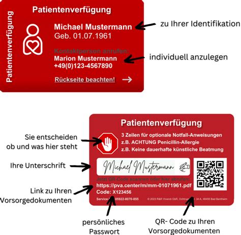 Patientenverf Gung Zum Ausdrucken Kostenlos