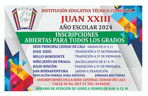 Institución Educativa Técnico Comercial JUAN XXIII juan 23