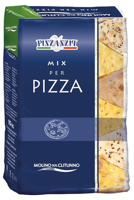 Farina Per Pizza Mix Pizza Ai Cereali Molino Sul Clitunno