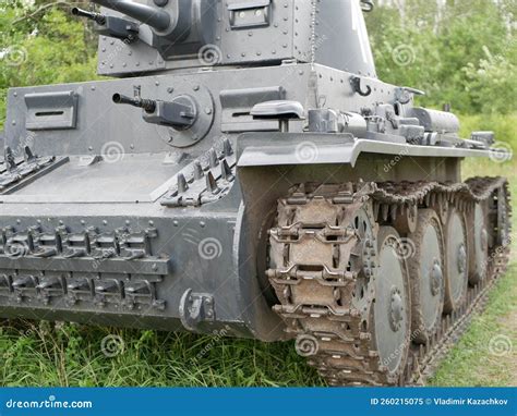 Tanque De Luz Czechoslovak De La Segunda Guerra Mundial Que Estaba En