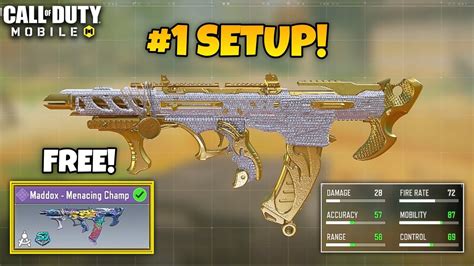 Best MADDOX Gunsmith Loadout Class Setup No RECOIL Fast ADS With