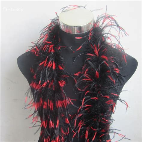 Yy Tesco Boa De Plumas De Avestruz De 20M Bufanda Boas De Plumas Para