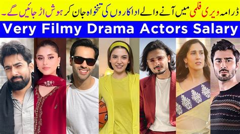 Very Filmy Drama Actors Salary Pakistani Actors Salary Dananeer