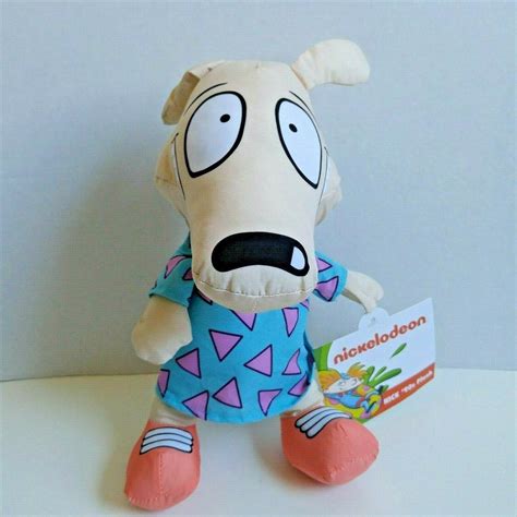 Rockos Modern Life Nickelodeon Nick 90s Plush Stuffed Animal 13 Inches