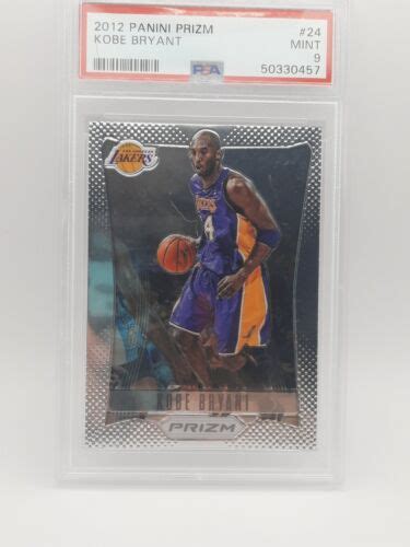 Panini Prizm Kobe Bryant Psa Ebay