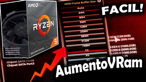 Como Aumentar La Memoria Vram Ryzen 5 4600g YouTube