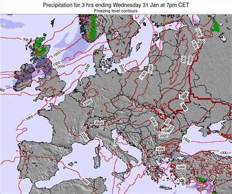 Austria Precipitation For 3 Hrs Ending Saturday 08 May At 8pm Cest