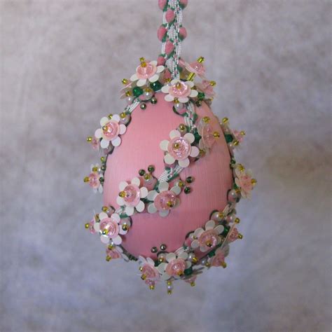 Beaded Easter Ornament Kit Meadow 1525 Via Etsy Beaded Ornament