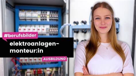 Elektroanlagenmonteur in Ausbildungsberufe erklärt YouTube