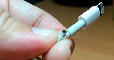 C Mo Arreglar Los Cables Usb Rotos O Pelados De Los Iphone De Una Vez