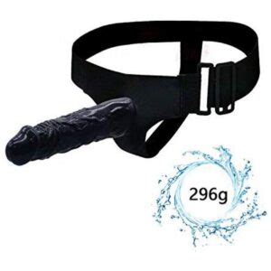Buy Inch Strapon Black Penis Dildo With Harness For Women Online In