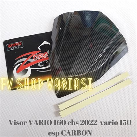 Jual Visor Vario 150 Esp LED 2017 Vario 160 Cbs 2022 Carbon Karbon