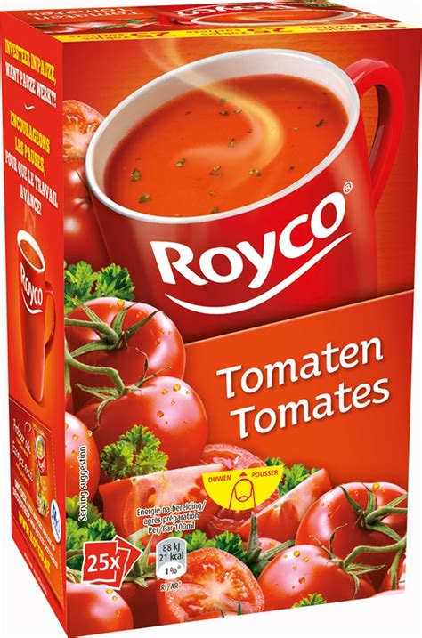 Zakjes Royco Minute Soup Tomatensoep Pandava