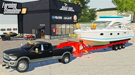 Boats Mods For Fs19 Dinghy Boat V1 Mod Farming Simulator 2019 19 Mod I Edited Your Old