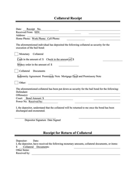 Bail Bonds Receipt Fill Out And Sign Printable Pdf Template Signnow Riset