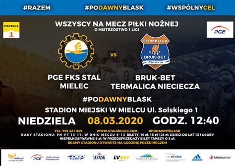 2823 Trwa sprzedaż biletów na niedzielny mecz PGE FKS Stal Mielec