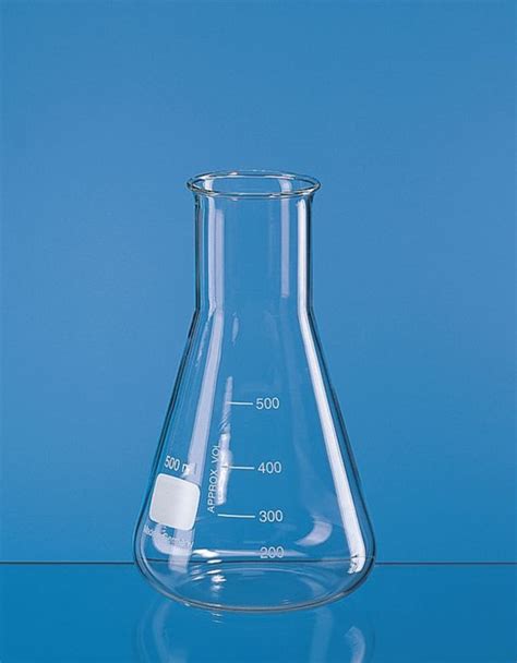 Brand Wide Neck Erlenmeyer Flask Capacity 25 Mlflasks Quantity Pack