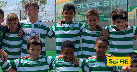 Filho de Cristiano Ronaldo treina no Sporting - SELFIE
