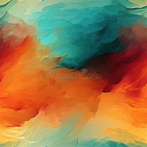 Watercolor Gradient Pastel Background With Blue Seamless Texture