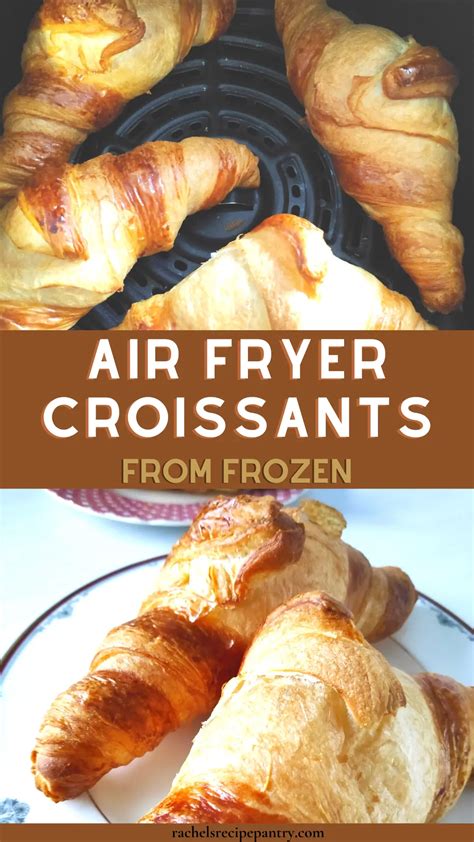 Air Fryer Frozen Croissants Unbaked