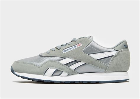 Grey Reebok Classic Nylon Jd Sports