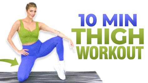 10 Min Thigh Workout Youtube