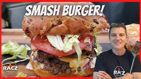 Bacon Double Cheese Smash Burgers On The Griddle How To Youtube