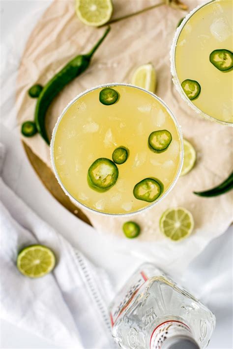 Skinny Spicy Margarita Recipe The Conscious Plant Kitchen