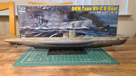 German Dkm Type Viic U Boat Plastic Model Military Ship Kit