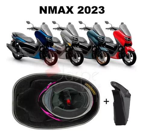 Forração Yamaha Nmax 2023 Connected Baú Forro Preto Guidão